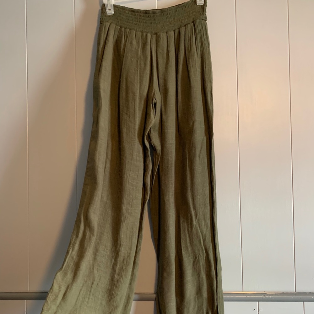 High waisted Boho flowy pants